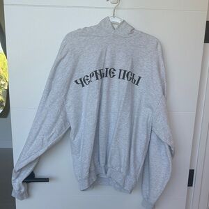 Yeezy Light Gray Turtleneck Sweater